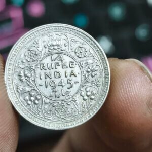 1945 Large 5 George VI British India