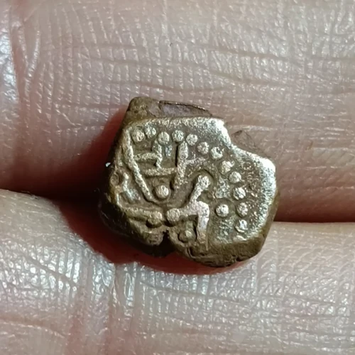Indo Dutch, Copper, Stuiver, Obv- Facing figure of god Kali