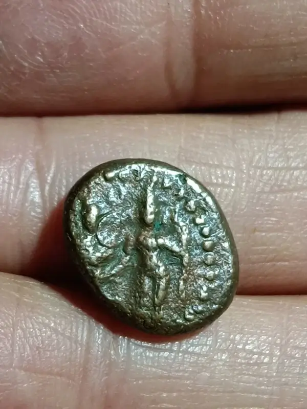 VIJAYNAGAR COPPER KASU Shivaganganayakas, Copper Coin RARE 01