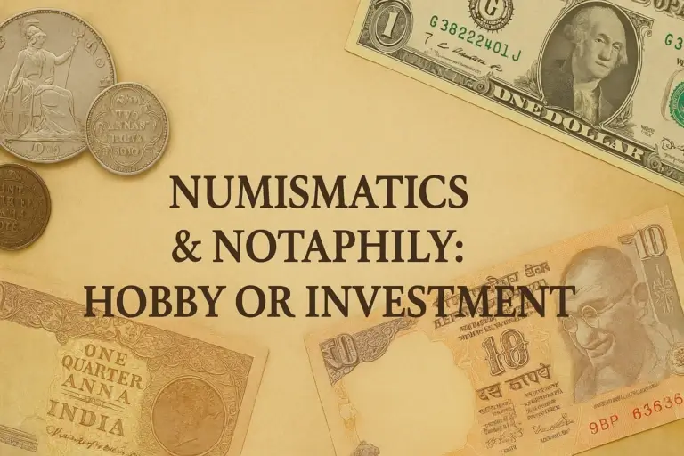 Numismatics and Notaphily Hobby or Investment